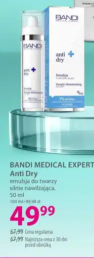 Hebe Bandi Medical Expert Anti Dry emulsja do twarzy oferta