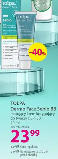 Hebe Tołpa Dermo Face Sebio bb matujący krem korygujący oferta