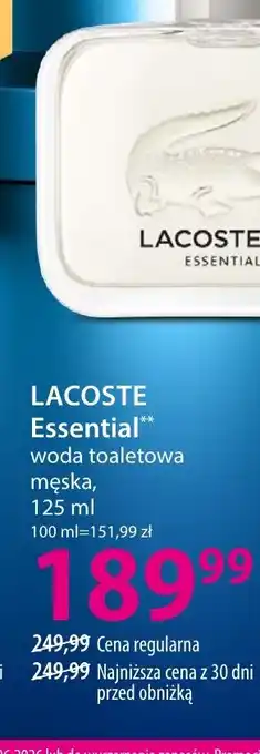 Lacoste Essential woda toaletowa męska