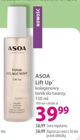 Hebe Asoa Lift Up kolagenowy tonik do twarzy oferta