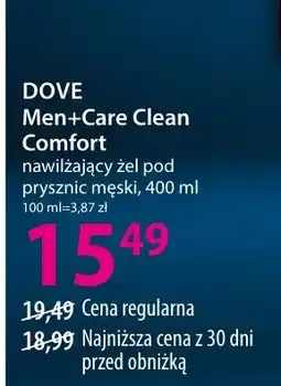 Hebe Dove Men+Care Clean Comfort oferta