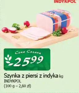 Cezar Delikatesy Indykpol Szynka z piersi z indyka oferta
