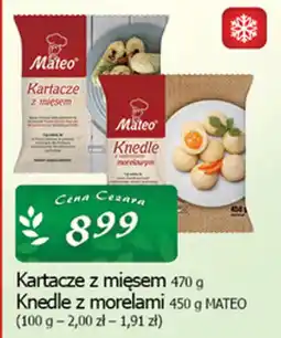Cezar Delikatesy Mateo Kartacze z mięsem, Knedle z morelami oferta
