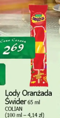 Cezar Delikatesy Colian Lody Oranżada Świder oferta