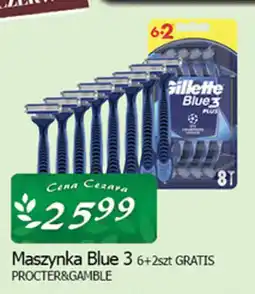 Cezar Delikatesy Gillette Maszynka Blue 3 oferta