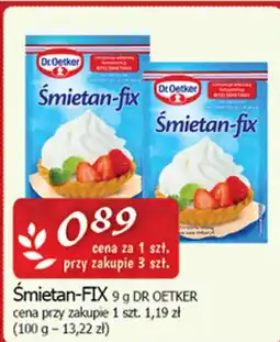 Cezar Delikatesy Dr. Oetker Śmietan-fix oferta