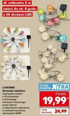 Kaufland LIVARNO Girlanda świetlna oferta