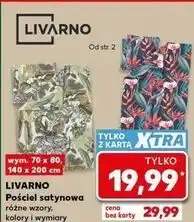 Kaufland LIVARNO Pościel satynowa oferta