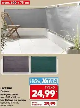 Kaufland LIVARNO Osłona na ogrodzenie lub balkon oferta