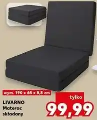 Kaufland LIVARNO Materac składany oferta