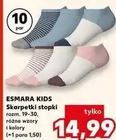 Kaufland ESMARA KIDS Skarpetki stopki oferta