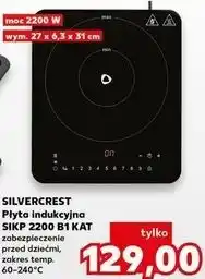 Kaufland SILVERCREST Płyta indukcyjna SIKP 2200 B1 KAT oferta