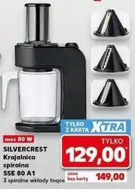 Kaufland SILVERCREST Krajalnica spiralna SSE 80 A1 oferta