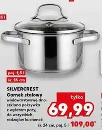 Kaufland SILVERCREST Garnek stalowy oferta