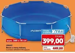 Kaufland CRIVIT Basen z ramą stalową oferta