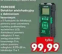 Kaufland PARKSIDE Detektor wielofunkcyjny z dalmierzem laserowym oferta
