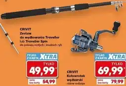 Kaufland CRIVIT Zestaw do wędkowania Traveller lub Traveller Spin oferta