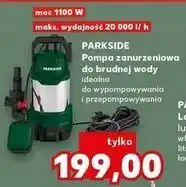 Kaufland PARKSIDE Pompa zanurzeniowa do brudnej wody oferta