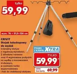 Kaufland CRIVIT Stojak teleskopowy do wędki oferta