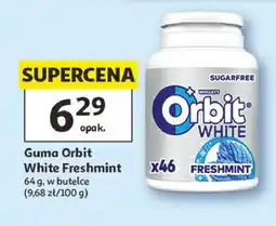Auchan Guma Orbit White Freshmint oferta
