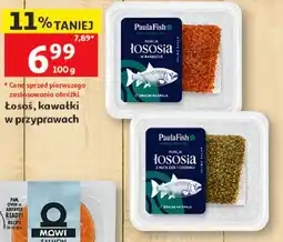 Auchan Łosoś, kawałki w przyprawach oferta