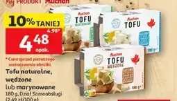 Auchan Tofu naturalne, wędzone lub marynowane oferta