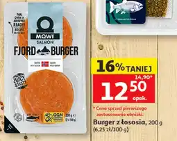 Auchan Burger z łososia Mowi oferta