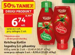 Auchan Ketchup Kotlin łagodny lub pikantny oferta