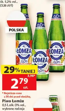 Auchan Piwo Łomża oferta