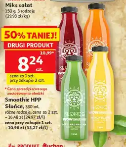 Auchan Smoothie HPP Słońce oferta