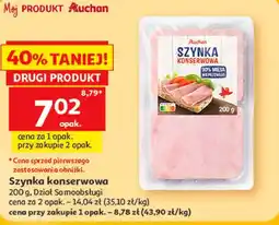 Auchan Szynka konserwowa oferta