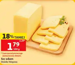 Auchan Ser edam Stoisko Wagowe oferta