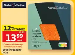 Auchan Auchan Collection Łosoś wędzony na zimno oferta