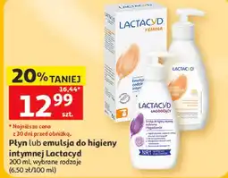Auchan Płyn lub emulsja do higieny intymnej Lactacyd oferta