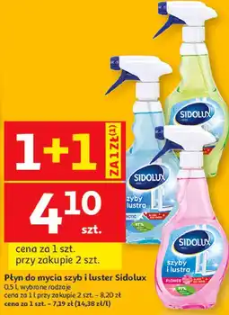 Auchan Płyn do mycia szyb i luster Sidolux oferta