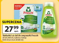 Auchan Tabletki lub żel do zmywarki Frosch oferta