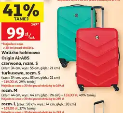 Auchan Walizka kabinowa Origin AirABS oferta