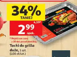 Auchan Tacki do grilla duże oferta