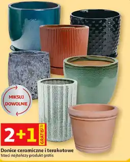 Auchan Donice ceramiczne i terakotowe oferta