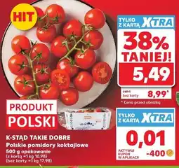 Kaufland K-STĄD TAKIE DOBRE Polskie pomidory koktajlowe oferta