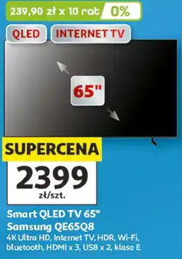 Auchan Smart QLED TV 65 Samsung QE65Q8 oferta