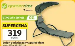Auchan Leżak podwieszany z parasolem oferta
