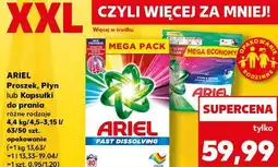 Kaufland Ariel Proszek, płyn lub kapsułki do prania oferta