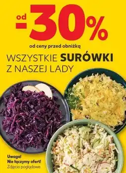 Kaufland Wszystkie surówki z naszej lady oferta