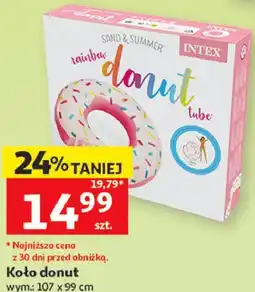 Auchan Koło donut Intex oferta