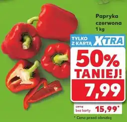 Kaufland Papryka czerwona oferta