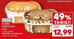 Kaufland Algida Carte D'or Lody oferta