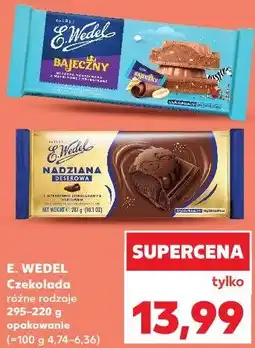 Kaufland E. Wedel Czekolada oferta