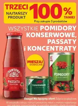 Kaufland Wszystkie pomidory konserwowe, passaty i koncentraty oferta