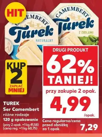 Kaufland Turek Ser Camembert oferta